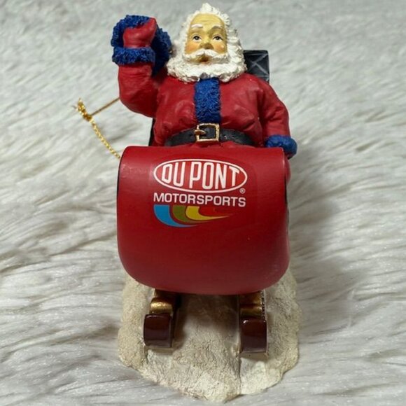 Vintage The Memory Company Limited Edition Jeff Gordon Santa's Sled Ornament - Picture 4 of 10
